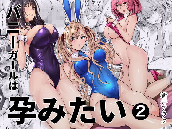 『バニーガールは孕みたい2』のパッケージ画像｜新井アラタのFANZA同人作品【d_797812】