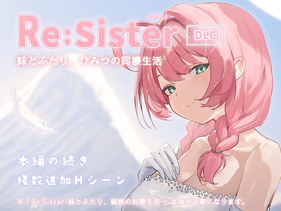 『Re:Sister―妹とふたり、ひみつの同棲生活―【DLC】』のパッケージ画像｜アラン・マイヤーのFANZA同人作品【d_827081】